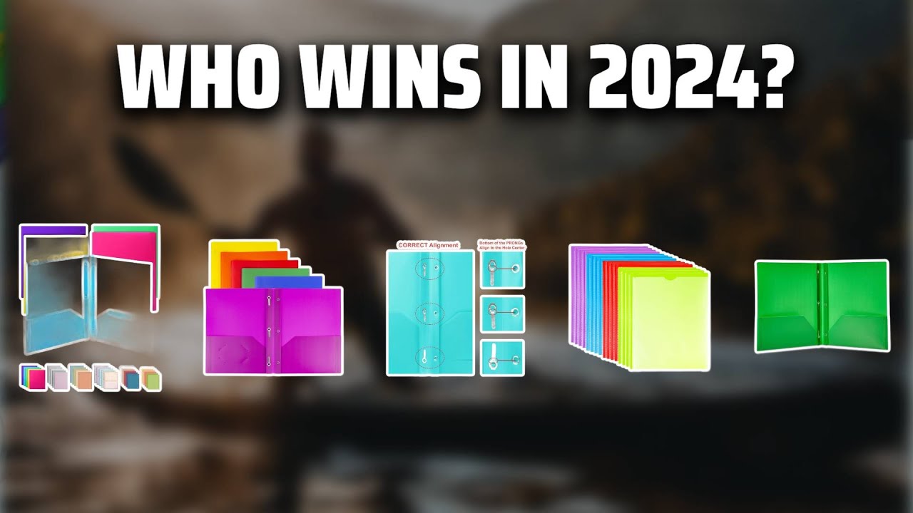 The Top 5 Best Three Prong Plastic Folders in 2024 - Must Watch Before Buying!