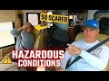 RV Travel: Driving an RV in SCARY Conditions // RV Living