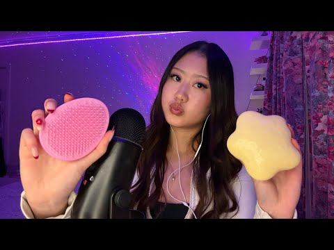 ASMR 100 TRIGGERS IN 1 MINUTE