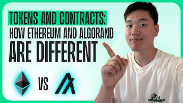 How Tokens Are Different on The Ethereum & Algorand Blockchains - Smart Contract Tokens vs ASAs