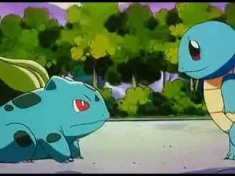 Pokemon - Squirtle says goodbye to Bulbasaur