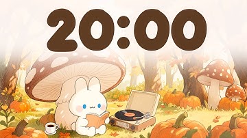 Autumn Vibes 🍂 20 minute timer with music for classroom