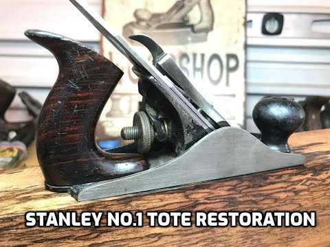 Antique Stanley No 45 Combination Hand Plane Wood Handle Woodworking Tool  !!