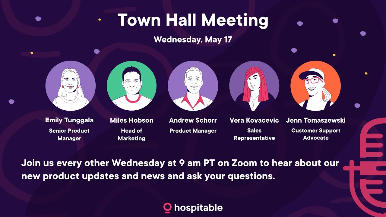 Hospitable Town Hall, May 17, 2023 YouTube