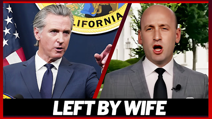 SCREAMING Stephen Miller HUMILIATION As Newsom MOCKS Wife Scandal Live On Air