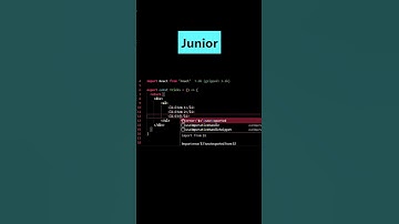 Júnior vs Sênior: vem aprender essa dica que faz toda a diferença! #development #frontend #html