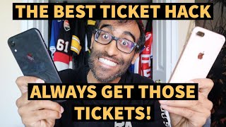 THE ULTIMATE TICKET BUYING HACK | HOW TO BUY TICKETS ONLINE | TICKETMASTER TIPS AND TRICKS
