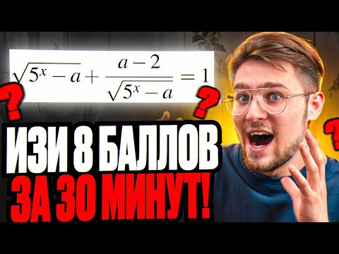 30 Минут и Ты Перестанешь БОЯТЬСЯ Параметров на ЕГЭ!