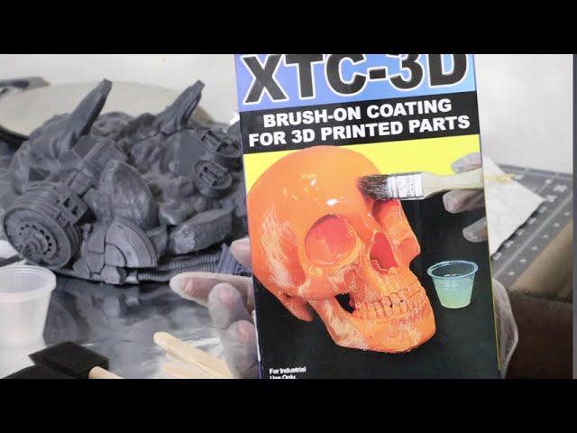 XTC-3D Brush-On Coating to Create a Smooth Glossy Finish