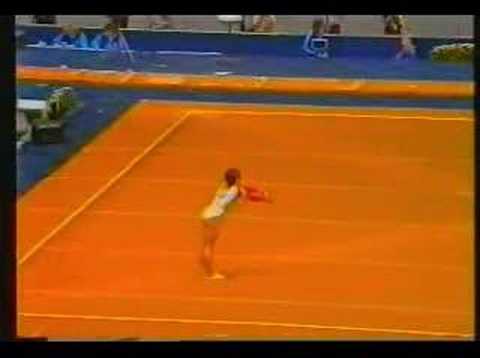 CAMELIA VOINEA FLOOR-1987 WORLD GYMNASTICS CHAMPIONSHIPS