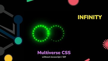 Tutorial : Infinity // Multiverse CSS without Javascript, GIF // SUNNY