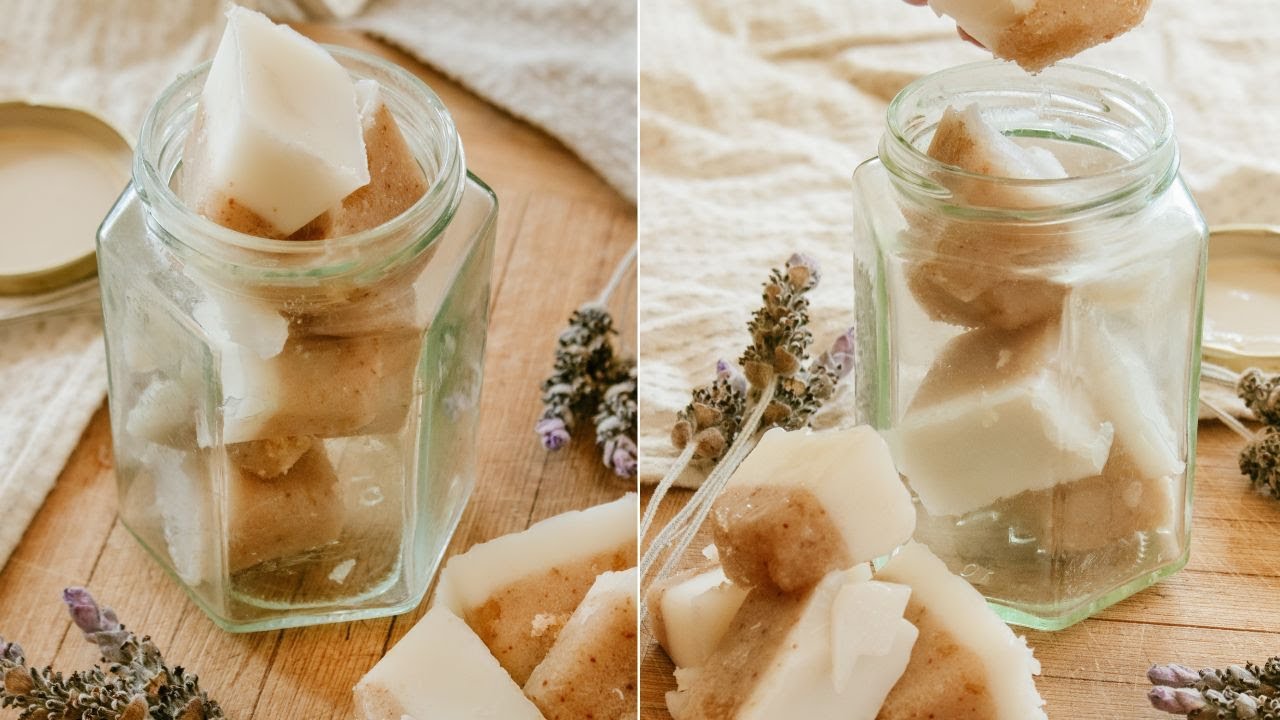 Make Your Own Exfoliating Soap Bars - A Beautiful Mess