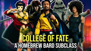 This Bard Subclass Will Help YOU GET LUCKY - A Homebrew Bard Subclass for Dungeons & Dragons 5e