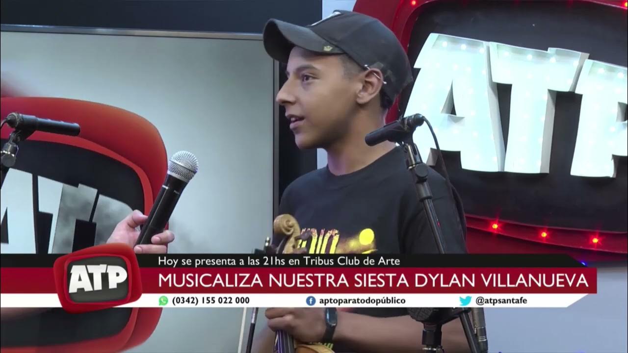Nos visitó Dylan Villanueva y deslumbró con su violín - ATP 09 02 22 Nos visitó Dylan Villanueva y deslumbró con su violín - ATP 09 02 22