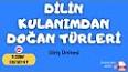 Türk Dili ve Lehçelerinin Sınıflandırması ile ilgili video