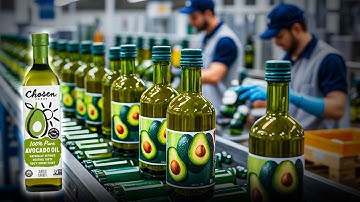 DISCOVER the Secrets of HOW Avocado Oil is Made in a Factory!