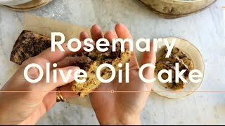 How to make dhaba style Lemon Rosemary Cake With White Chocolate Glaze recipe at home easily