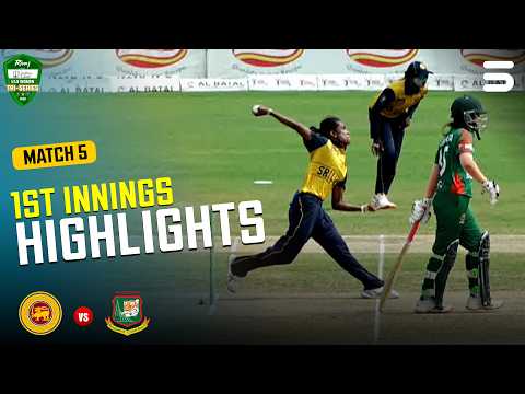 1st Innings Highlights | Sri Lanka vs Bangladesh | M 5 | Women U19 Tri-Nation Series 2026 | MZP1J