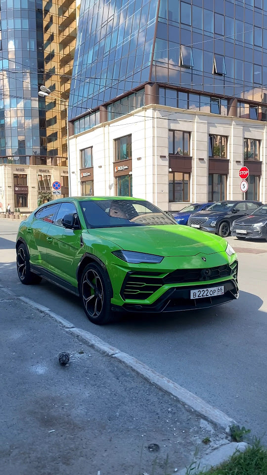 Urus💚⚡️ #carspotting #lamborghini #urus #lamborghiniurus #урус # ...