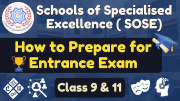 Syllabus for SOSE schools entrance exams 🔥 Official Syllabus | Smiley Sir :)