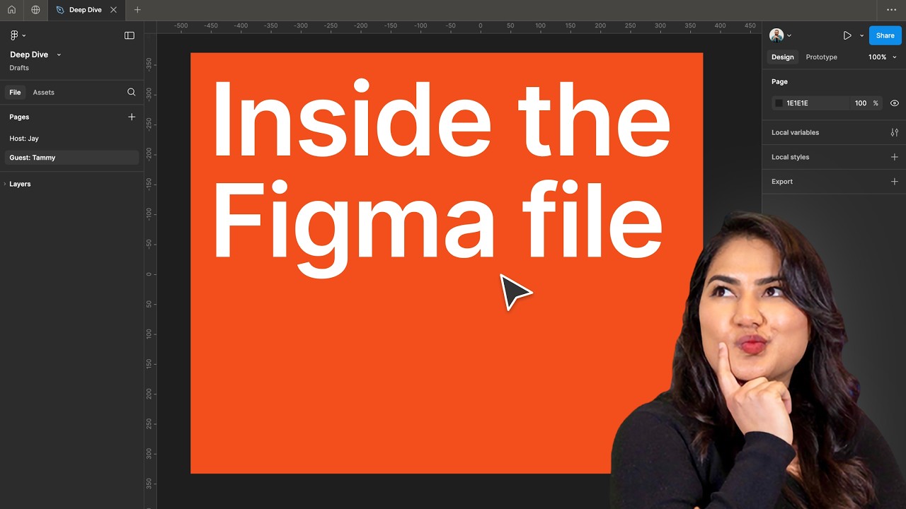Deep Dive: Inside the Figma File with Tammy T (Product Designer, Figma)