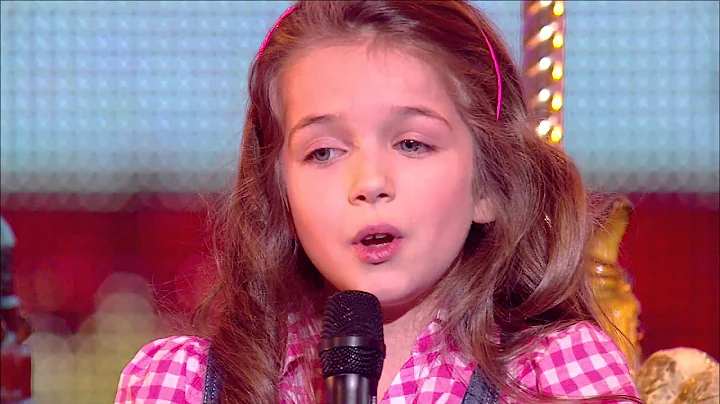 Erza, 8 years old, sings "La vie en rose" by Edith...