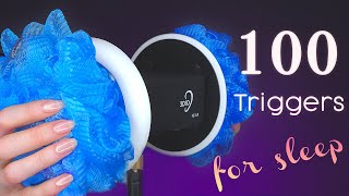 ASMR 100 Deep Ear Triggers To Make You Sleep & Tingle (ASMR No Talking)