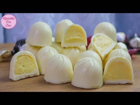 Vídeo: Como Fazer Trufas De Chocolate Branco