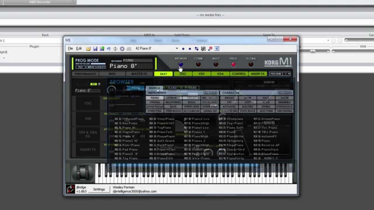 korg m1 software