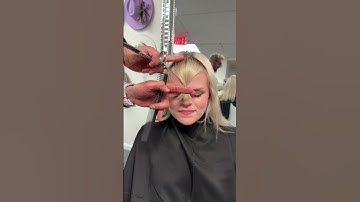 Cutting the perfect Bangs