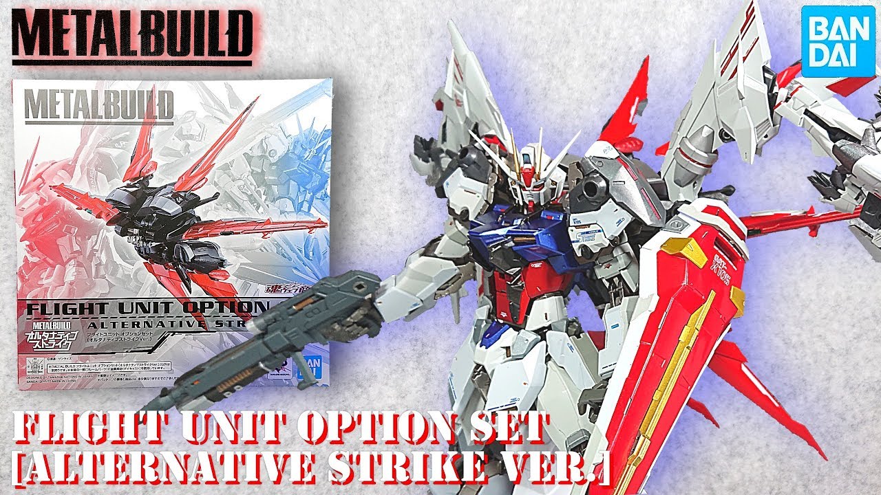 (METAL BUILD)オルタナティブストライク フライトユニット ALTERNATIVE STRIKE FLIGHT UNIT #SEED  #SEEDDESTINY #SEEDFREEDOM