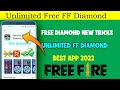 Unlimited Free fire diamonds | Best Earning trick | Best Earning app|Free fire | Free diamond