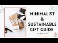 Holiday Gift Guide 2020: minimalist, sustainable, eco-friendly | Christmas gift ideas 🎁