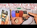 how to check car relay by crackover