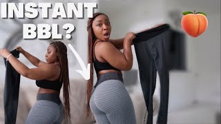 TRYING OUT THE VIRAL TIKTOK LEGGINGS FROM AMAZON! RAW REACTION