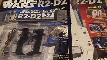 DeAgostini Build Your Own R2D2 Issues 37 and 38 - The Solemn Edition