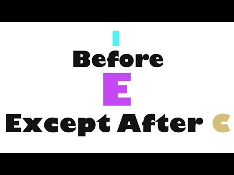 I before E except after C | Common English Mistakes | Letstute English