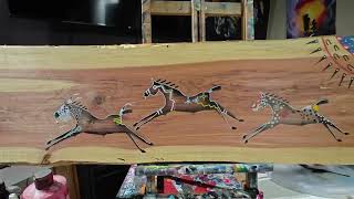 Starting some horses on red cedar #horseloversclub #horselover #horseloverforever #horseloversdream 
