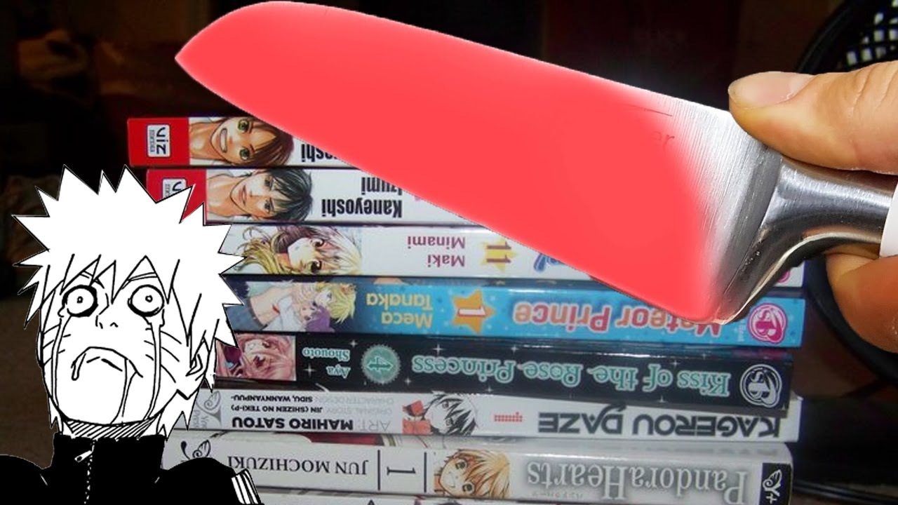parody or satire EXPERIMENT probably warm degree KNIFE VS MANGA
