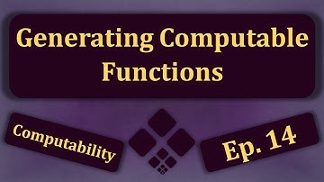 Generating Computable Functions Pt. 1
