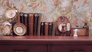 ASMR | Decorating a vintage journal and writing a diary | no talking