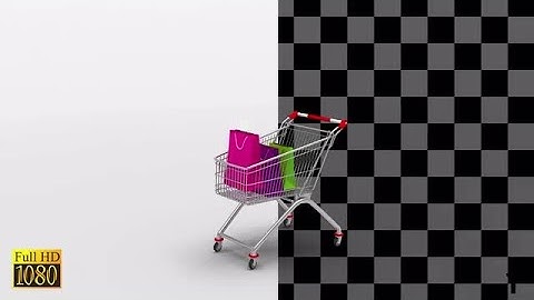 Shopping Cart Animation Stock Motion Graphics