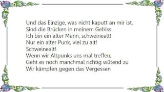Die Toten Hosen - Graue Panther Lyrics