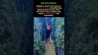 World’s Most Mysterious Cave? Hidden Giant Entrance in China 🇨🇳 #shorts