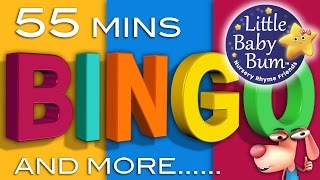 BINGO Song | 50min of LittleBabyBum  Nursery Rhymes for Babies! ABCs and 123s