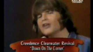 Video thumbnail of "Creedance Clearwater Revival - Down on the Corner - Clip"