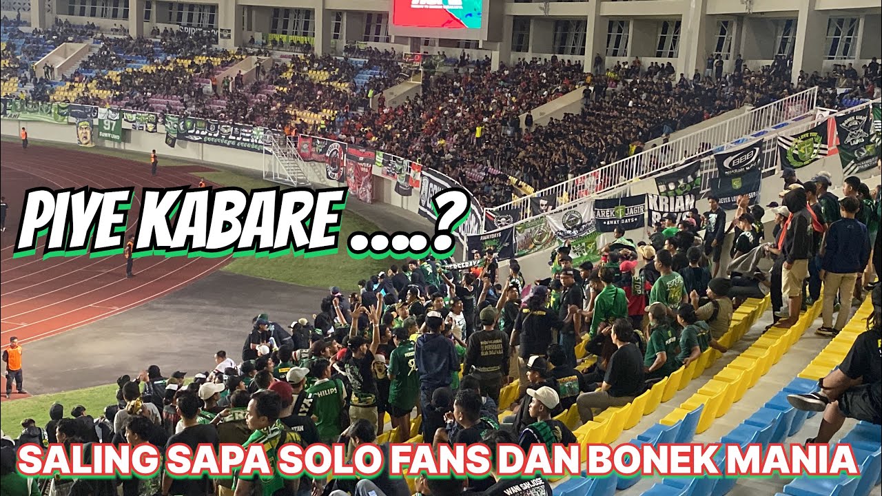 Saling Sapa Bonek & Solo Fans di Pre Season Persis vs Persebaya