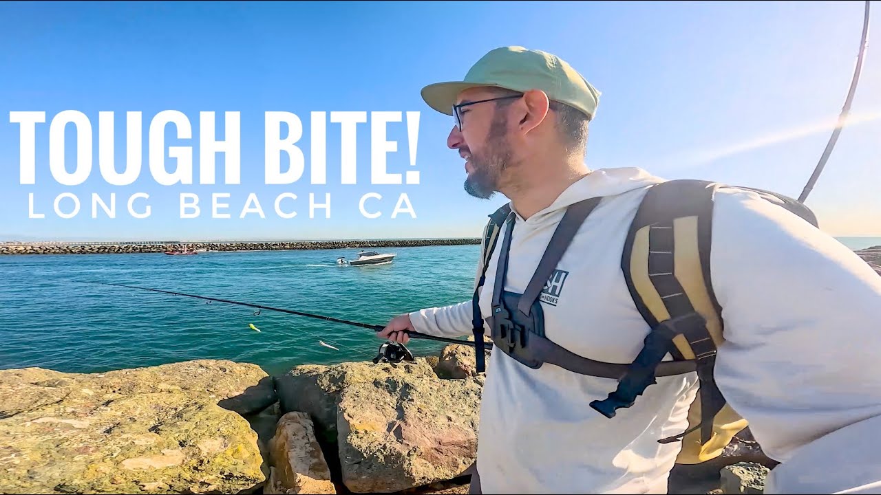The Bite Was TOUGH… But We Still Landed Fish | Jetty Fishing Long Beach, CA