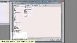 SysCAD Example - Custom Species Calculation