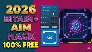 FREE CARROM POOL Aim Hack 2026 🔥|BITAIM+ | Unlimited Coins and Bot🔥 screenshot 4